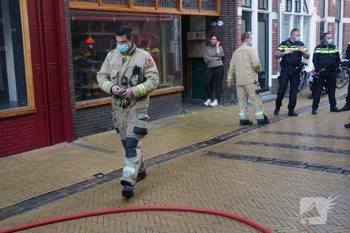 Brand in keuken snel onder controle
