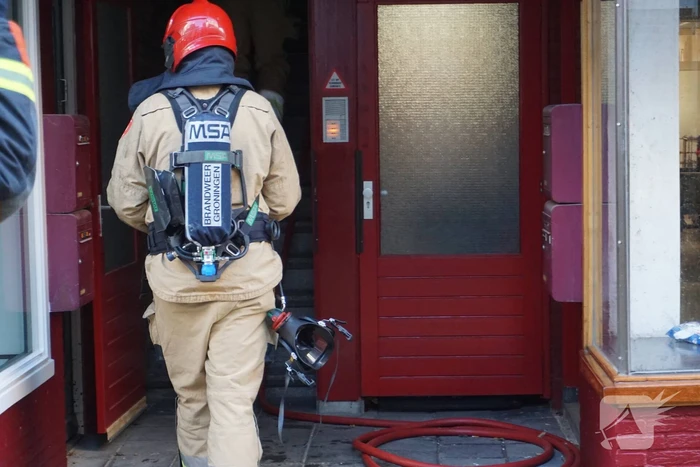 Brand in keuken snel onder controle