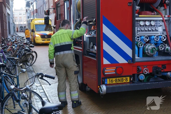Brand in keuken snel onder controle