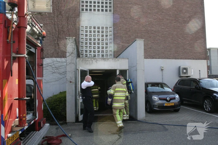 Brand in spouwmuur Ziekenhuis Rivierenland