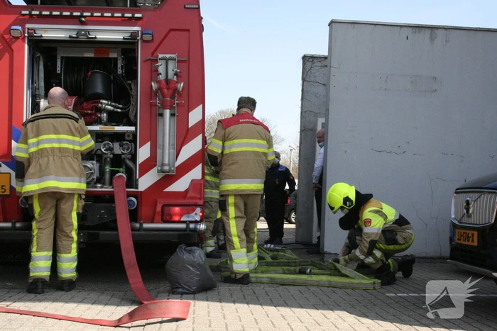 Brand in spouwmuur Ziekenhuis Rivierenland