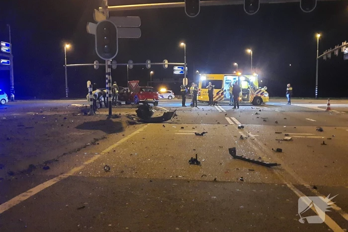 Meerdere voertuigen betrokken bij ongeval
