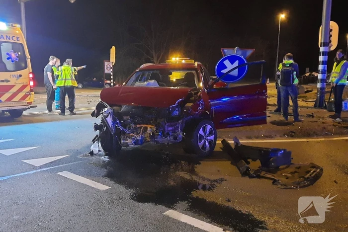Meerdere voertuigen betrokken bij ongeval