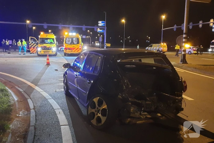 Meerdere voertuigen betrokken bij ongeval