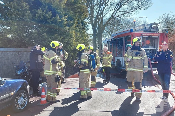 Groot gaslek veroorzaakt penetrante lucht