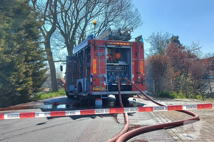 Groot gaslek veroorzaakt penetrante lucht