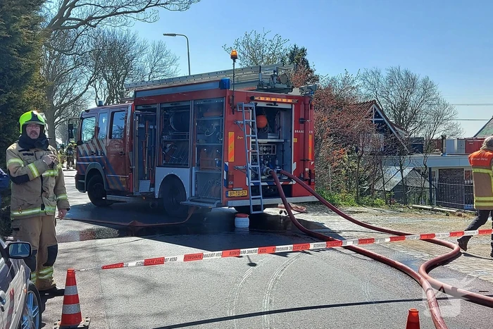 Groot gaslek veroorzaakt penetrante lucht