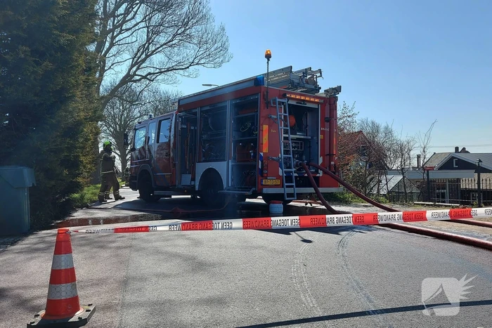 Groot gaslek veroorzaakt penetrante lucht