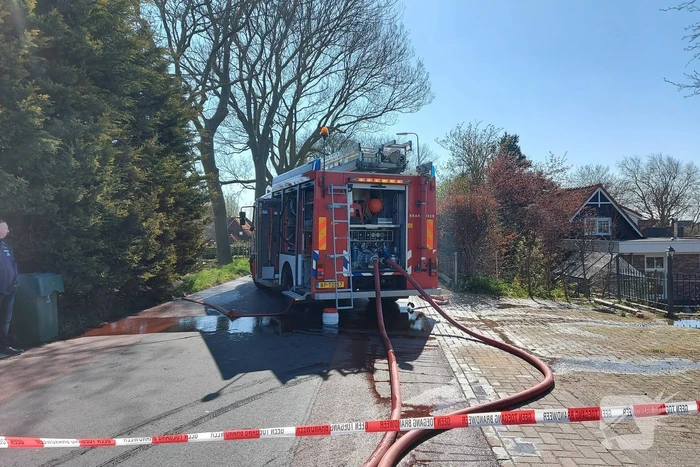 Groot gaslek veroorzaakt penetrante lucht