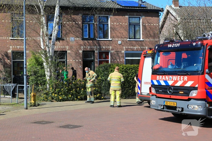 CV-ketel brandt uit in woning