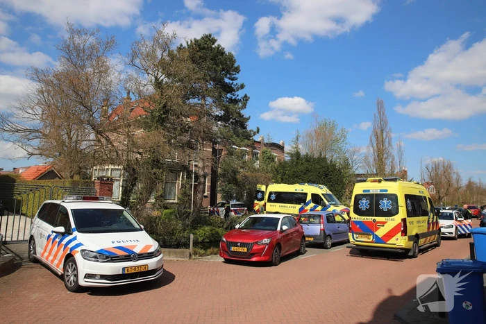 Traumahelikopter landt in tuin voor incident