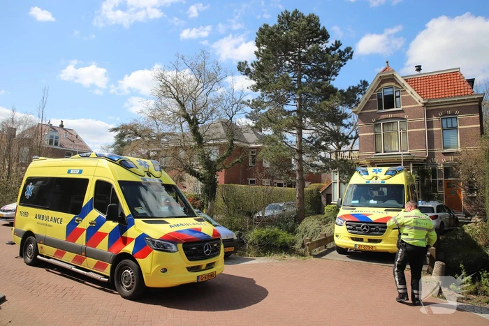 Traumahelikopter landt in tuin voor incident