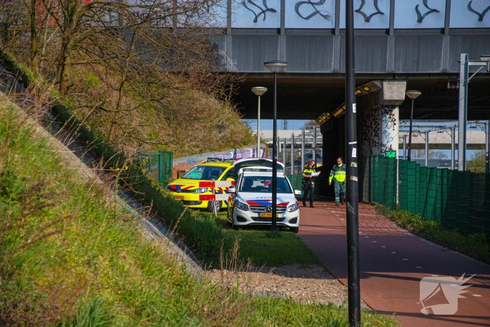 Geen treinverkeer na mogelijke aanrijding