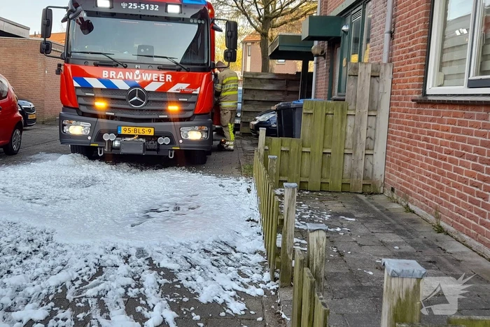 Sigaret veroorzaakt kleine brand
