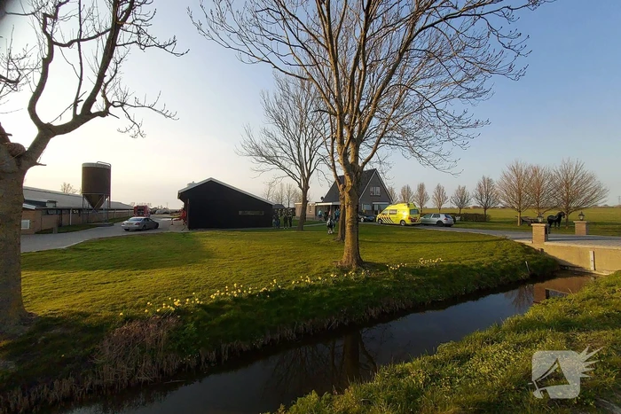 Man gewond bij in brand gevlogen gasfles