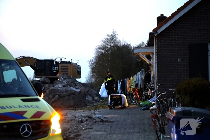 Traumahelikopter landt voor incident in woning