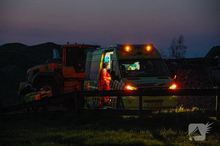 Traumahelikopter landt voor incident in woning