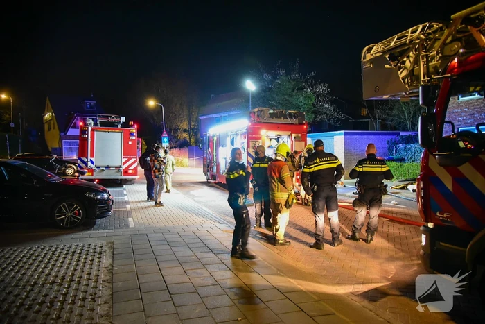 Uitslaande brand in slaapkamer