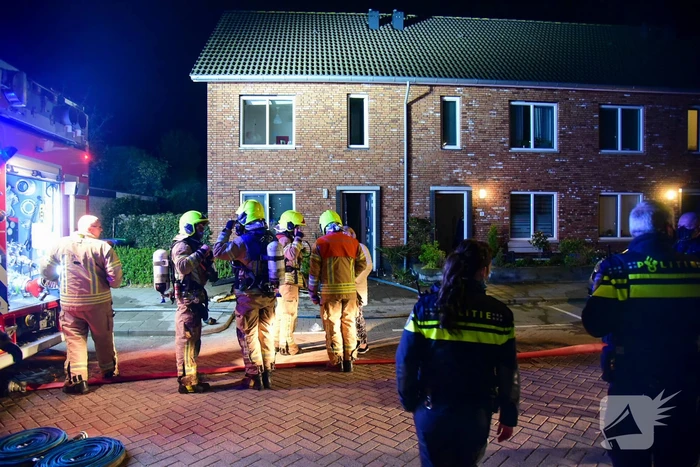 Uitslaande brand in slaapkamer