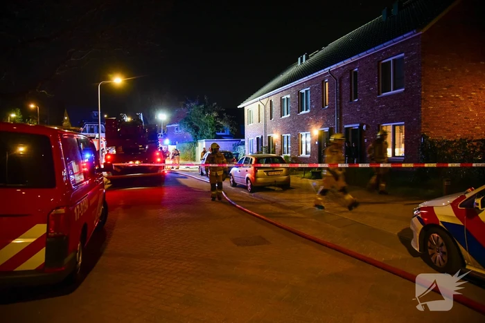 Uitslaande brand in slaapkamer