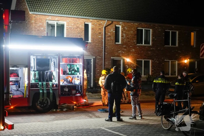 Uitslaande brand in slaapkamer