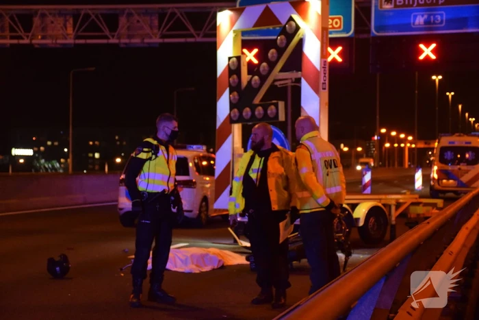 Motorrijder overleden na ernstig ongeval