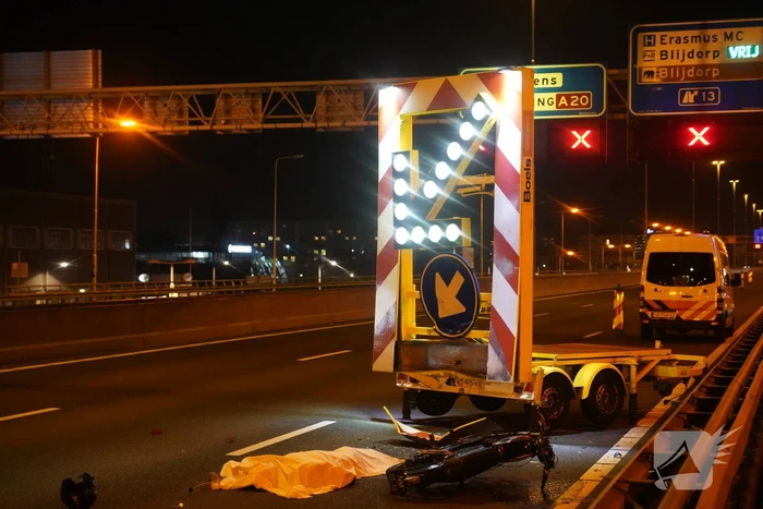 Motorrijder overleden na ernstig ongeval