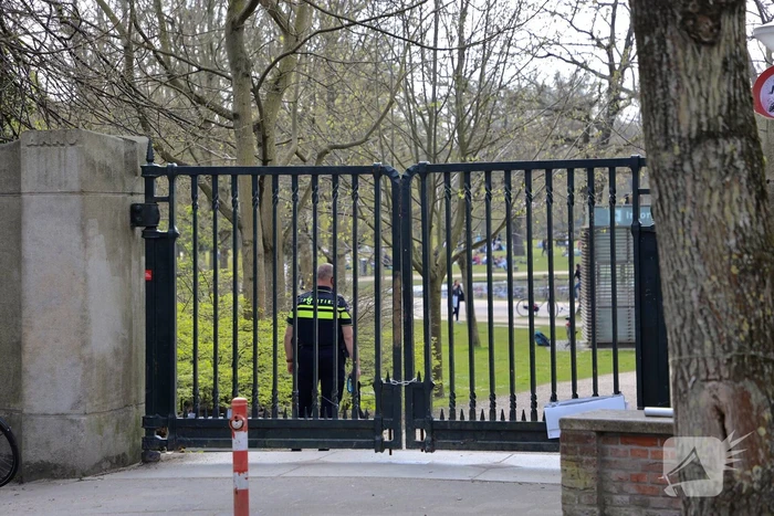 Grote drukte bij demonstratie