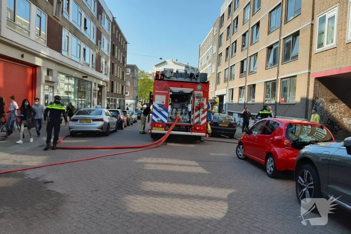 Veel rook bij uitslaande brand in restaurant