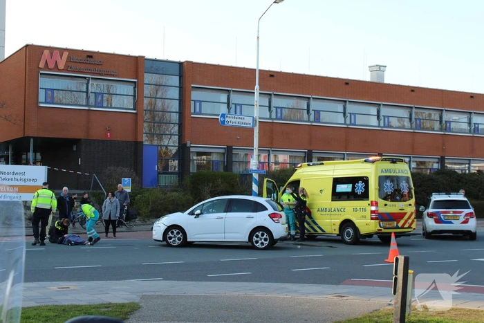 Fietser gewond bij ongeval met auto