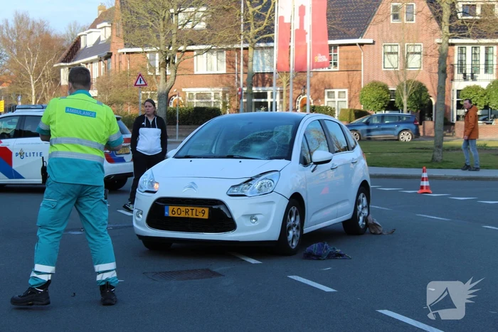 Fietser gewond bij ongeval met auto