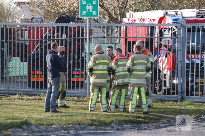 Gaslek door werkzaamheden