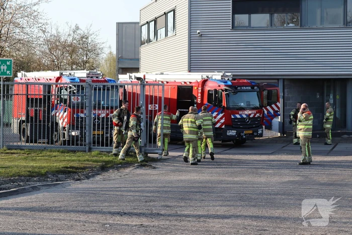 Gaslek door werkzaamheden