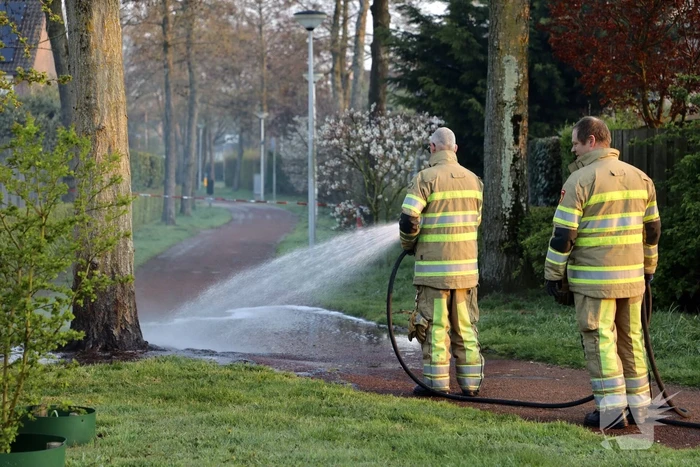 Onderzoek naar vreemde dampende vloeistof