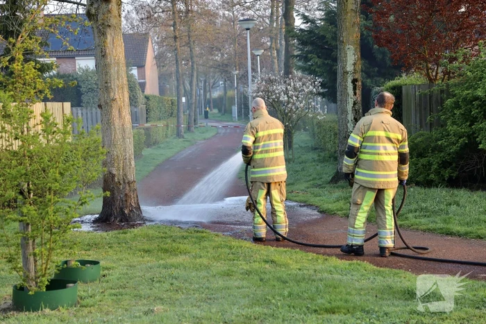 Onderzoek naar vreemde dampende vloeistof