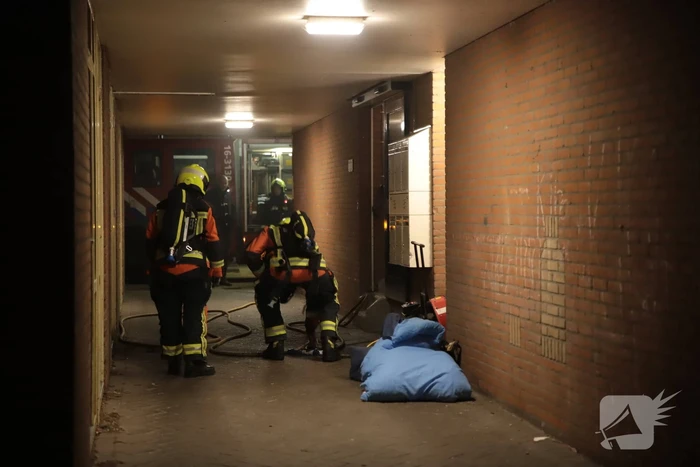 Veel rookontwikkeling bij woningbrand