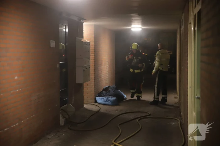 Veel rookontwikkeling bij woningbrand