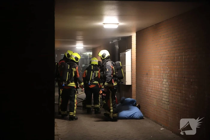 Veel rookontwikkeling bij woningbrand