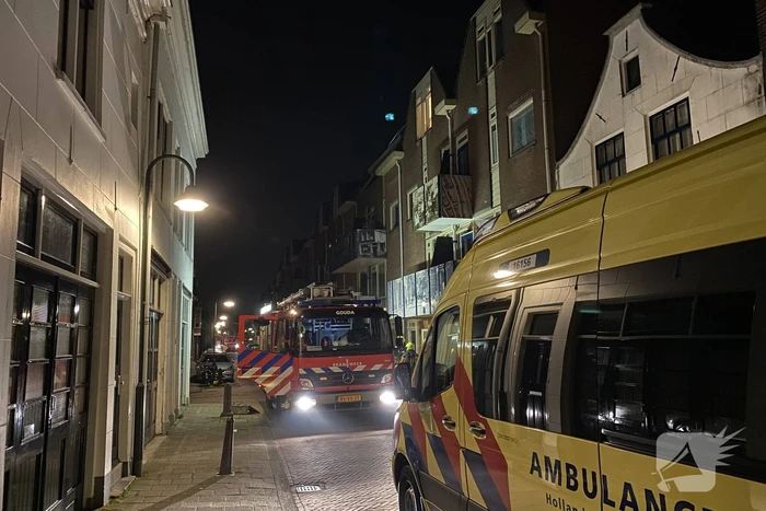 Veel rookontwikkeling bij woningbrand