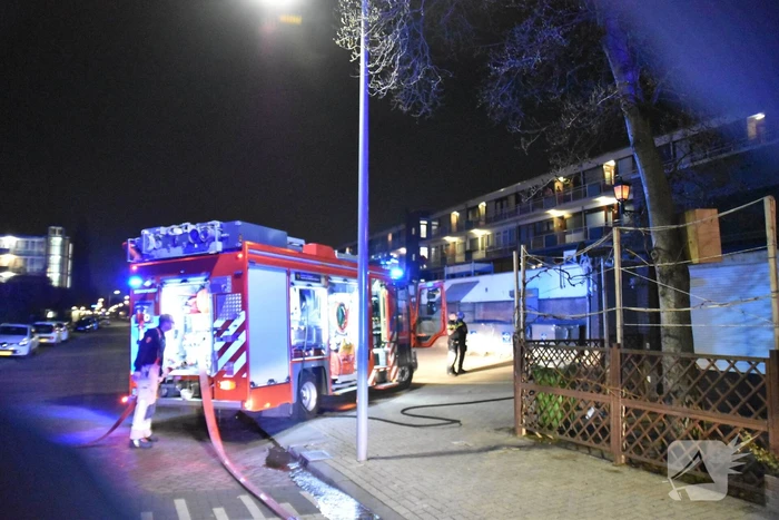 Matras vliegt in brand