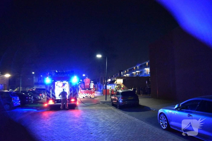 Matras vliegt in brand