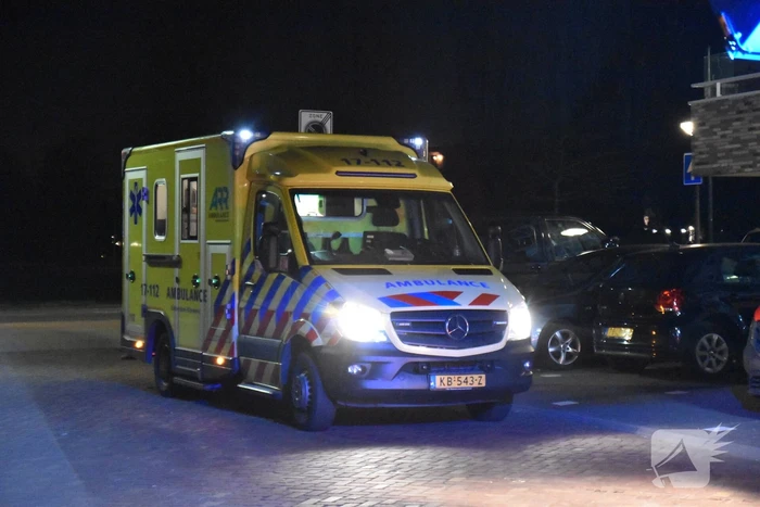 Matras vliegt in brand