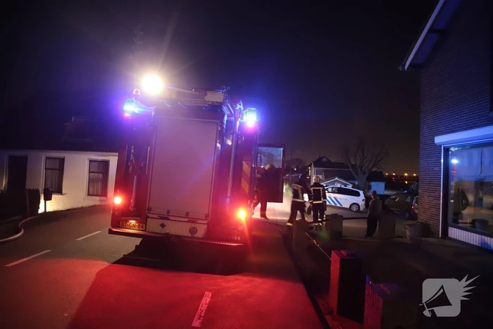 Grote uitslaande brand in duiventil