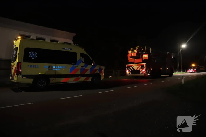 Grote uitslaande brand in duiventil
