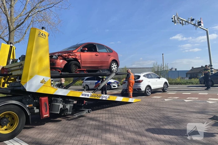 Ongeval tussen twee voertuigen