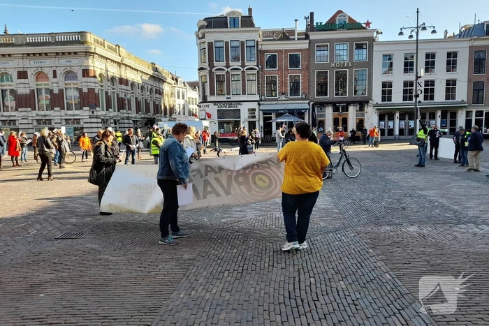 Demonstratie tegen verslaafdenopvang