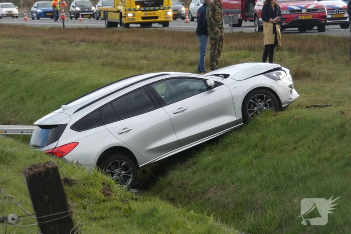 Zwaar ongeval tussen drie voertuigen