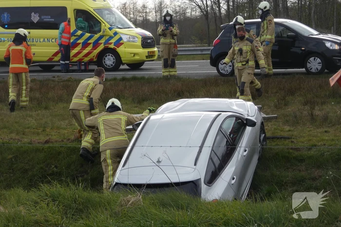 Zwaar ongeval tussen drie voertuigen