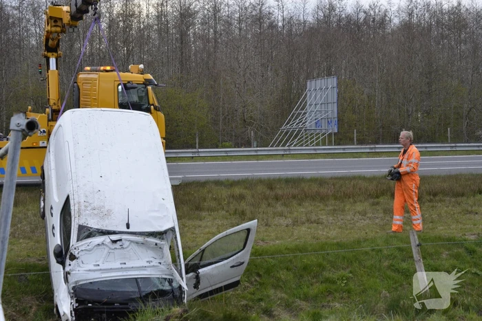 Zwaar ongeval tussen drie voertuigen