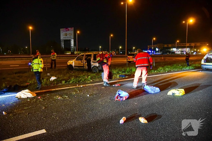 Twee gewonden achtergelaten na ernstig ongeval